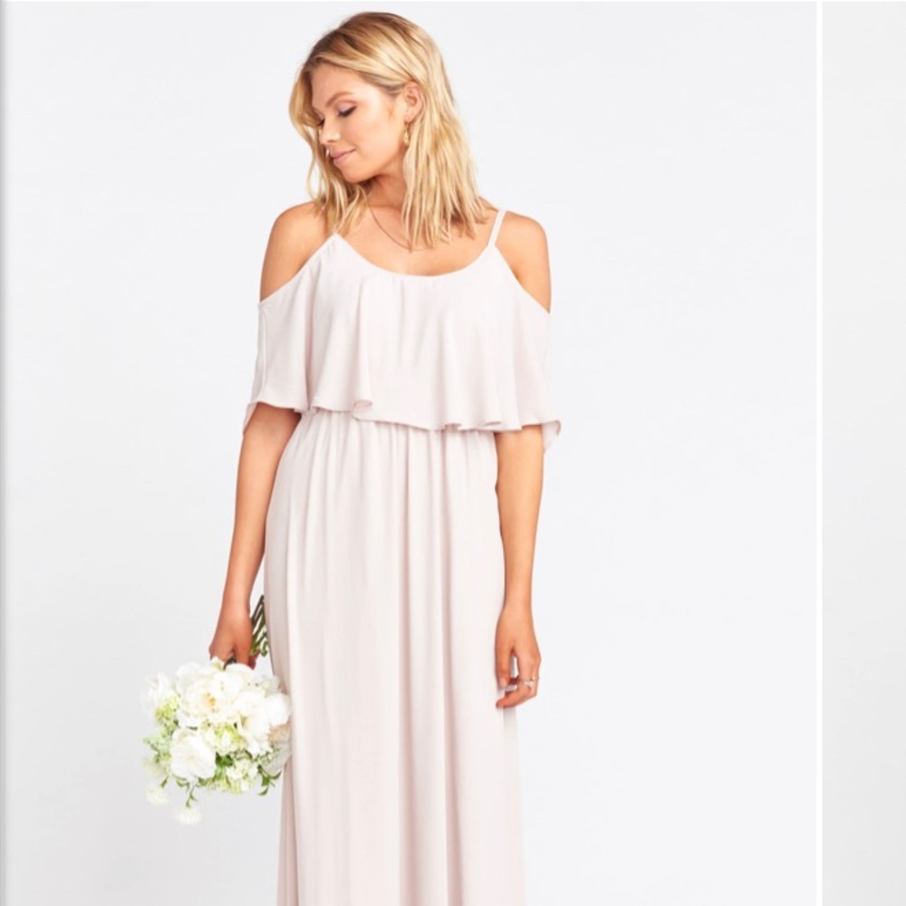 Show me your mumu Caitlin Ruffle Maxi Dress